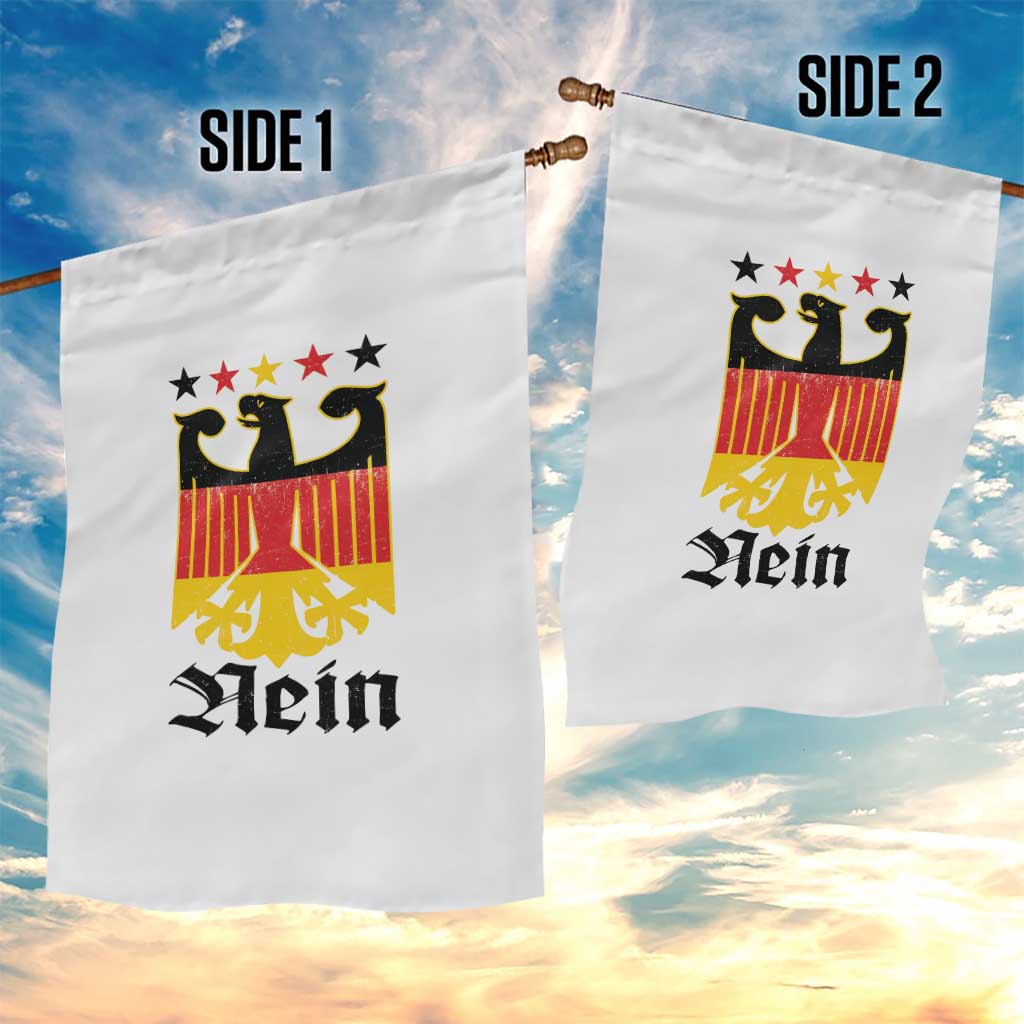Funny German Eagle Garden Flag Vintage Nein No Germany Souvenir Oktoberfest TS11 Print Your Wear