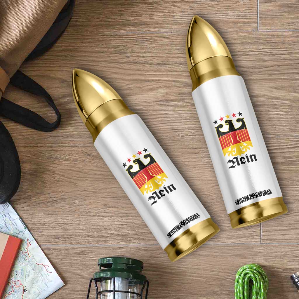 Funny German Eagle Bullet Tumbler Vintage Nein No Germany Souvenir Oktoberfest TS11 Print Your Wear