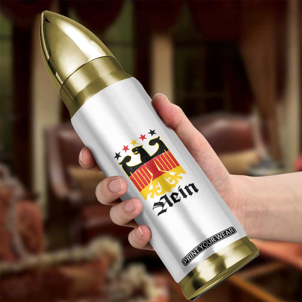 Funny German Eagle Bullet Tumbler Vintage Nein No Germany Souvenir Oktoberfest TS11 Print Your Wear