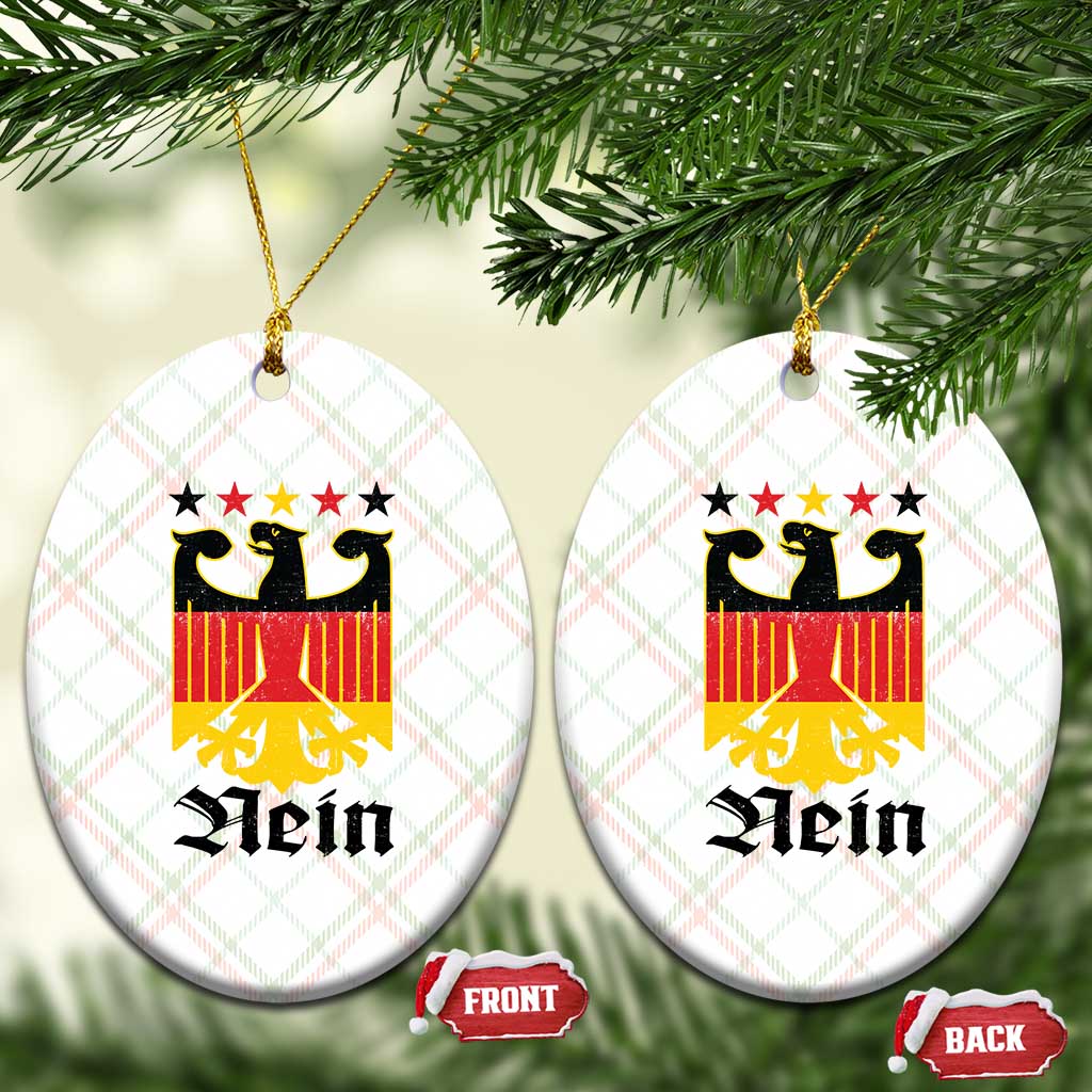 Funny German Eagle Ceramic Ornament Vintage Nein No Germany Souvenir Oktoberfest TS11 Print Your Wear