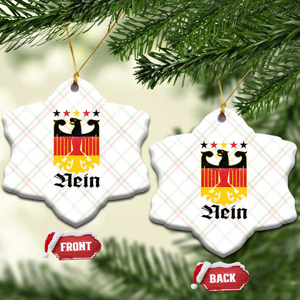 Funny German Eagle Ceramic Ornament Vintage Nein No Germany Souvenir Oktoberfest TS11 Print Your Wear