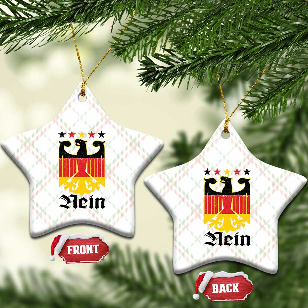 Funny German Eagle Ceramic Ornament Vintage Nein No Germany Souvenir Oktoberfest TS11 Print Your Wear