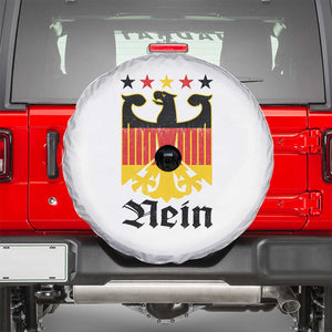 Funny German Eagle Spare Tire Cover Vintage Nein No Germany Souvenir Oktoberfest TS11 White Print Your Wear