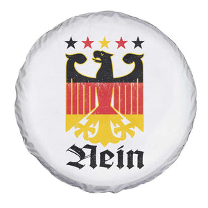 Funny German Eagle Spare Tire Cover Vintage Nein No Germany Souvenir Oktoberfest TS11 Print Your Wear