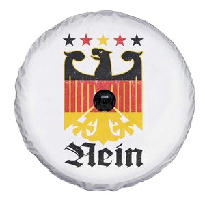 Funny German Eagle Spare Tire Cover Vintage Nein No Germany Souvenir Oktoberfest TS11 Print Your Wear