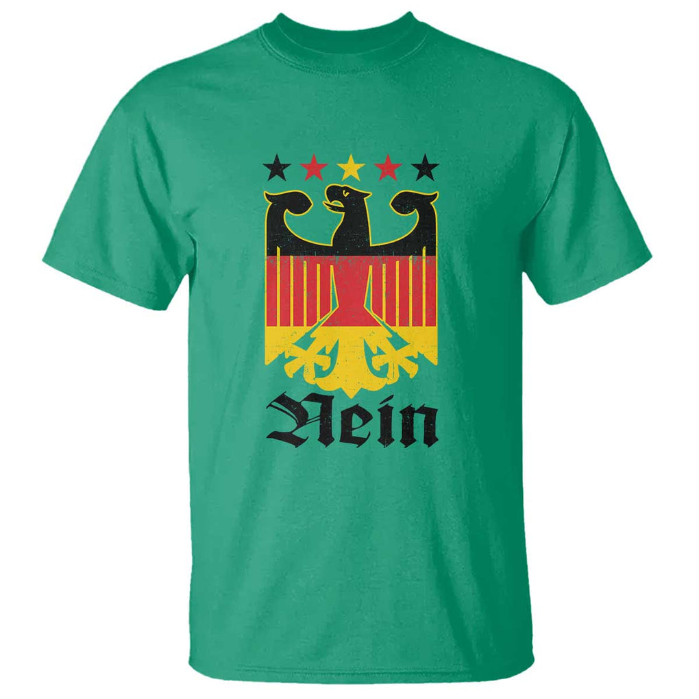 Funny German Eagle T Shirt Vintage Nein No Germany Souvenir Oktoberfest TS11 Irish Green Print Your Wear
