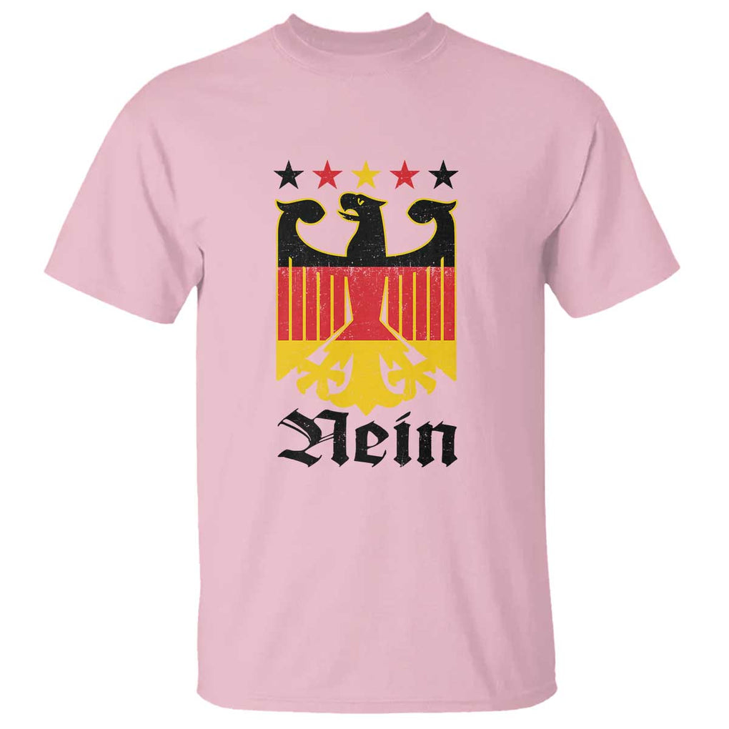 Funny German Eagle T Shirt Vintage Nein No Germany Souvenir Oktoberfest TS11 Light Pink Print Your Wear