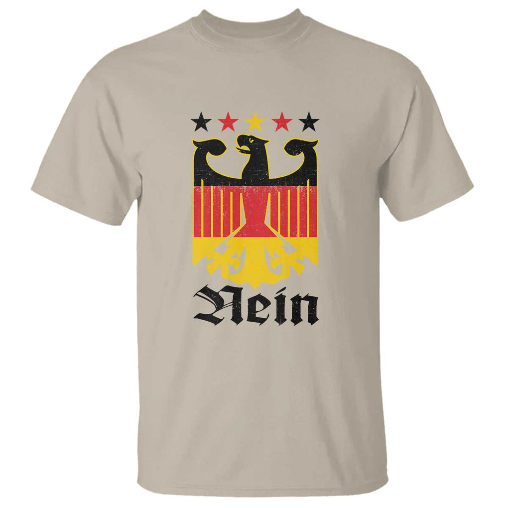 Funny German Eagle T Shirt Vintage Nein No Germany Souvenir Oktoberfest TS11 Sand Print Your Wear