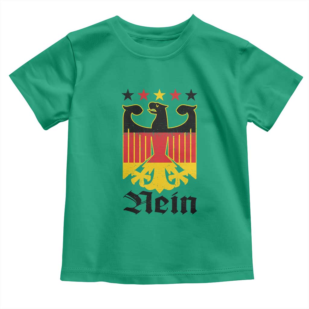 Funny German Eagle Toddler T Shirt Vintage Nein No Germany Souvenir Oktoberfest TS11 Irish Green Print Your Wear