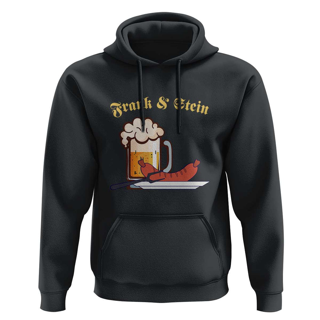 Funny Frank & Stein Hoodie German Beer Drinking Oktoberfest Sausage TS11 Black Print Your Wear