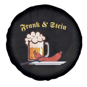Funny Frank & Stein Spare Tire Cover German Beer Drinking Oktoberfest Sausage TS11 Print Your Wear
