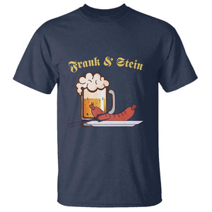 Funny Frank & Stein T Shirt German Beer Drinking Oktoberfest Sausage TS11 Navy Print Your Wear
