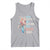 Native American Tank Top Never Underestimate An Old Woman With Native Blood Dreamcatcher TS11 Athletic Heather Print Your Wear