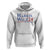 Harris Walz'24 Hoodie Presidential Election 2024 US Flag TS11 White Print Your Wear