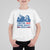 Harris Walz T Shirt For Kid We're Not Going Back 2024 American Flag TS11 White Print Your Wear