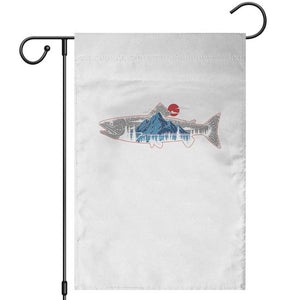 Trout Fly Fish Nature Montane Forest Fishing Camping Garden Flag TS11 White Print Your Wear