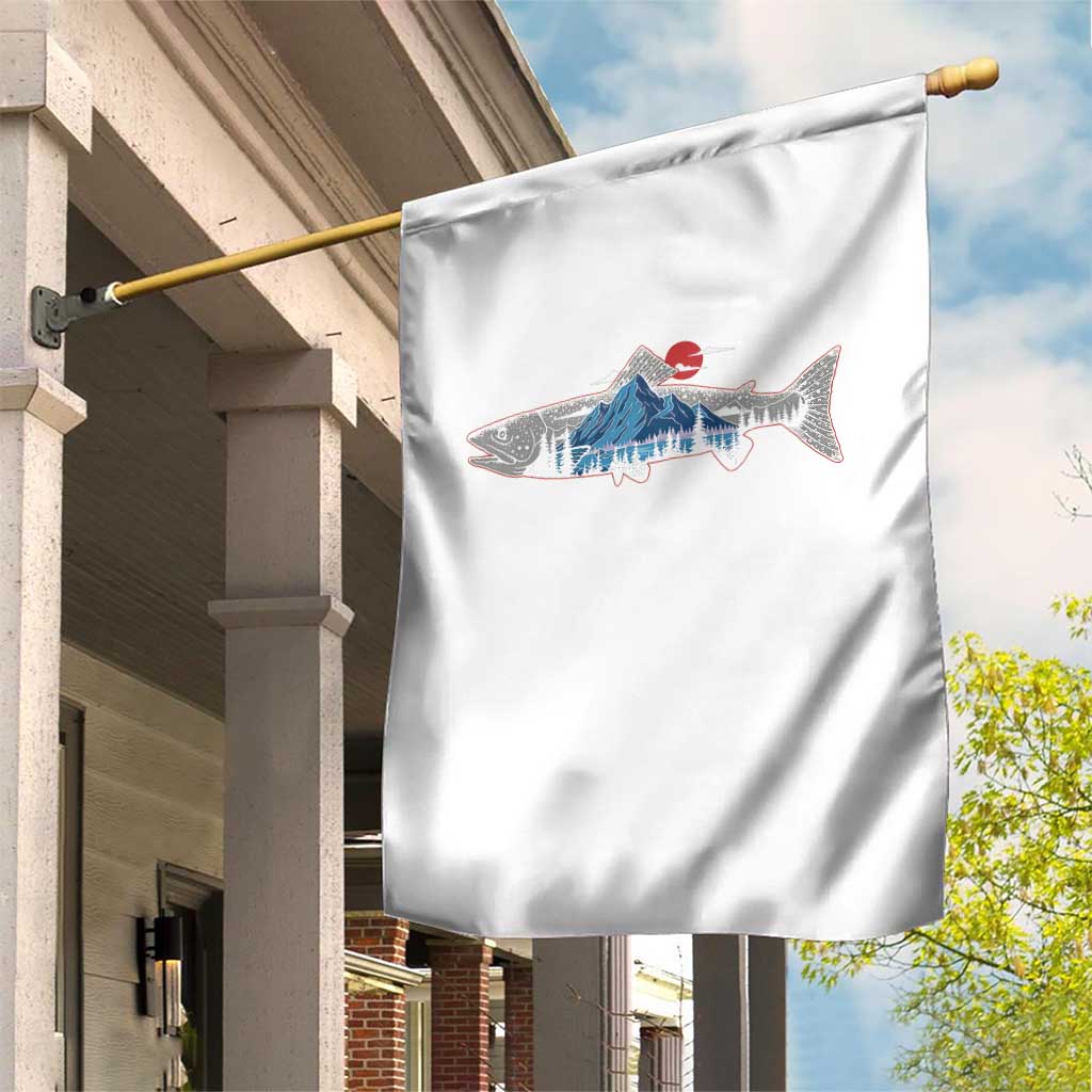 Trout Fly Fish Nature Montane Forest Fishing Camping Garden Flag TS11 Print Your Wear