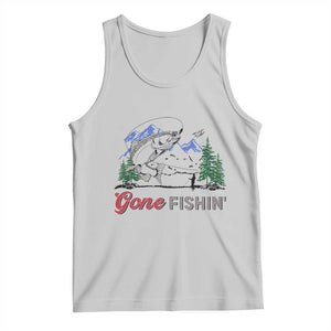Gone Fishing Tank Top Trout Fishing Lover Montane Forest TS11 Ash Print Your Wear