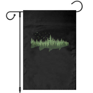 Trout Fly Fishing Outdoor Forest Nature Wildlife Fisherman Garden Flag TS11 Black Print Your Wear
