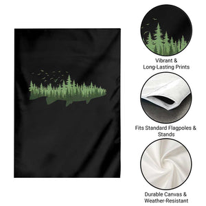 Trout Fly Fishing Outdoor Forest Nature Wildlife Fisherman Garden Flag TS11 Print Your Wear