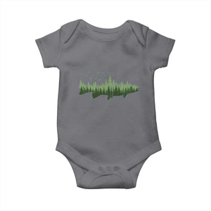 Trout Fly Fishing Outdoor Forest Nature Wildlife Fisherman Baby Onesie TS11 Charcoal Print Your Wear