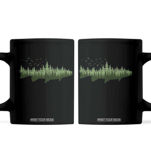 Trout Fly Fishing Outdoor Forest Nature Wildlife Fisherman Coffee Mug - TS11 Black Print Your Wear