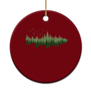 Trout Fly Fishing Outdoor Forest Nature Wildlife Fisherman Ceramic Ornament TS11 1pc Red Print Your Wear