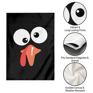Funny Thanksgiving Garden Flag Silly Turkey Autumn Season TS11 Print Your Wear