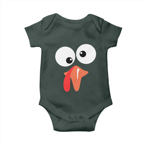 Funny Thanksgiving Baby Onesie Silly Turkey Autumn Season TS11 Print Your Wear