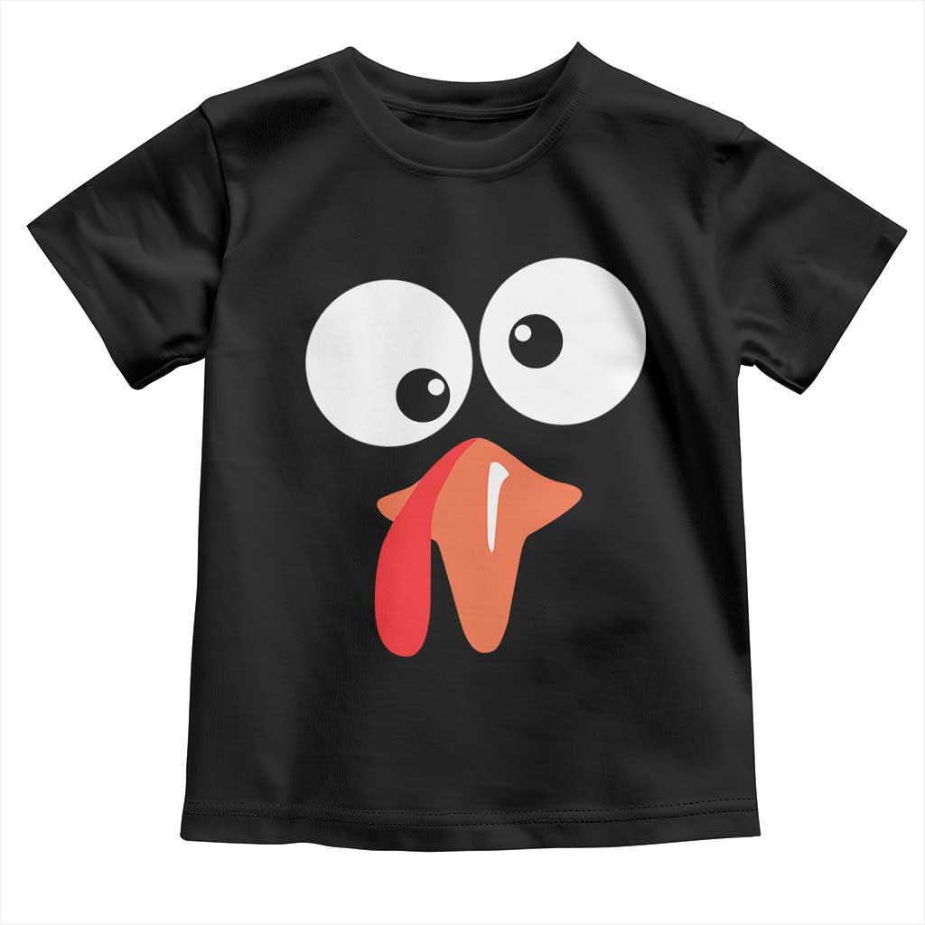 Funny Thanksgiving Baby Shirt Silly Turkey Autumn Season TS11 Black Print Your Wear