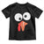 Funny Thanksgiving Baby Shirt Silly Turkey Autumn Season TS11 Black Print Your Wear