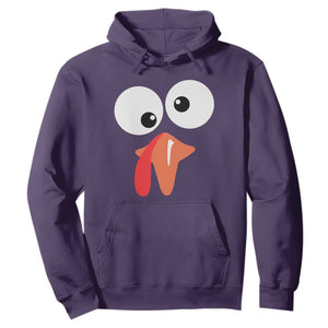 Funny Thanksgiving Hoodie Silly Turkey Autumn Season TS11 Purple Print Your Wear
