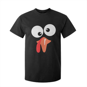 Funny Thanksgiving T Shirt For Kid Silly Turkey Autumn Season TS11 Black Print Your Wear