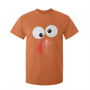 Funny Thanksgiving T Shirt For Kid Silly Turkey Autumn Season TS11 Orange Print Your Wear