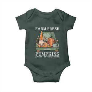 Thanksgiving Baby Onesie Farm Fresh Pumpkins Apples Hayrides Cider Autumn Season TS11 Print Your Wear