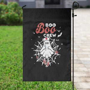 Halloween Nurse Garden Flag Boo Boo Crew Cute Ghost Nursing TS11 Print Your Wear