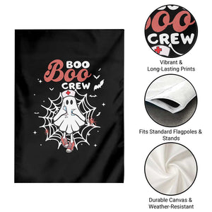 Halloween Nurse Garden Flag Boo Boo Crew Cute Ghost Nursing TS11 Print Your Wear