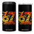 Funny 67 Halloween 4 in 1 Can Cooler Tumbler Spooky Six Seven Meme Gen Alpha Slang TS11 One Size: 16 oz Black Print Your Wear