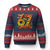 Funny 67 Halloween Ugly Christmas Sweater Spooky Six Seven Meme Gen Alpha Slang TS11 Navy Red Print Your Wear