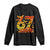 Funny 67 Halloween Long Sleeve Shirt Spooky Six Seven Meme Gen Alpha Slang TS11 Black Print Your Wear