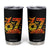 Funny 67 Halloween Tumbler Cup Spooky Six Seven Meme Gen Alpha Slang TS11 Black Print Your Wear
