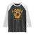 Funny F Caw F Chicken Raglan Shirt Rooster Meme Humor TS11 Black White Print Your Wear