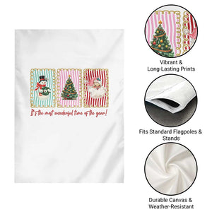 It's The Most Wonderful Time Of The Year Garden Flag Coquette Christmas TS11 Print Your Wear