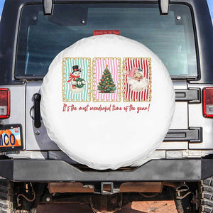 It's The Most Wonderful Time Of The Year Spare Tire Cover Coquette Christmas TS11 No hole White Print Your Wear