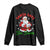 Funny Santa Says Six Seven Long Sleeve Shirt Christmas 67 Meme Santa Gen Alpha Slang TS11 Black Print Your Wear