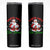Funny Santa Says Six Seven Skinny Tumbler Christmas 67 Meme Santa Gen Alpha Slang TS11 Black Print Your Wear
