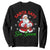 Funny Santa Says Six Seven Sweatshirt Christmas 67 Meme Santa Gen Alpha Slang TS11 Black Print Your Wear