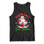 Funny Santa Says Six Seven Tank Top Christmas 67 Meme Santa Gen Alpha Slang TS11 Black Print Your Wear
