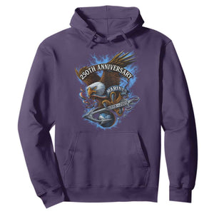 Us Marines Military 250th Anniversary Hoodie Bald Eagle Anchor TS11 Purple Print Your Wear