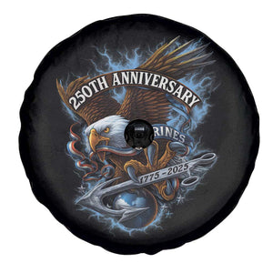Us Marines Military 250th Anniversary Spare Tire Cover Bald Eagle Anchor TS11 Print Your Wear